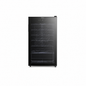 Midea Minibar Refrigerator - 93 Ltr - GLASS BLACK - (MDRW150FGG)