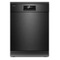 Toshiba Dish Washer - 15 Sets - 8 Programs - 3 sprays - black steal - (DW-15F(BS))