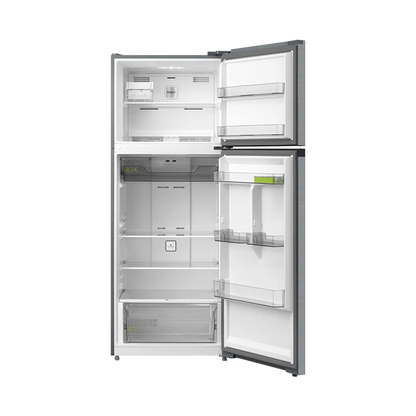 Midea Top Mount Refrigerator– 413L – Stainless Steel – (MDRT580MTE46D)
