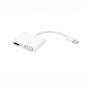 Lenovo USB-C 3-in-1 Travel Hub, 4K HDMI, VGA, USB 3.0, Simple Plug and Play - (GX90T33021)